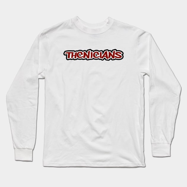 Sneaker Red Long Sleeve T-Shirt by THCnicians